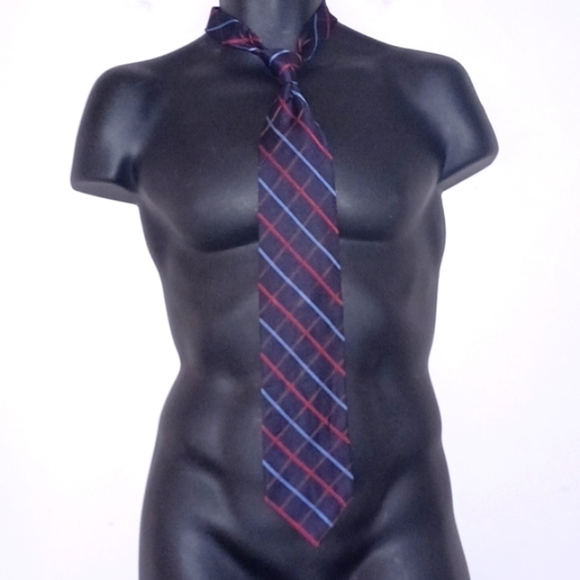 Ferrell REED Striped, Silk Mens Necktie - Picture 4 of 4